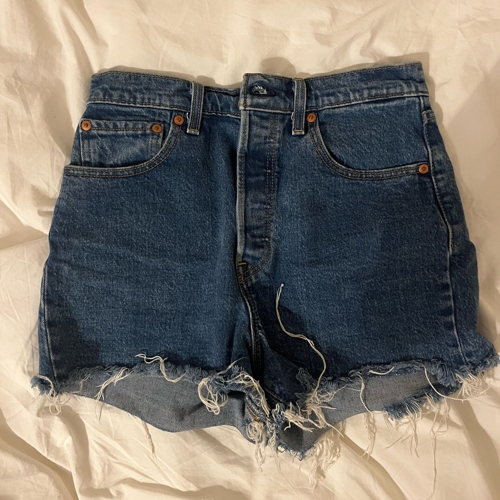 Levi's Classic Blue Jean Shorts